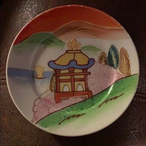 Vintage Japanese Night stand jewelry dish